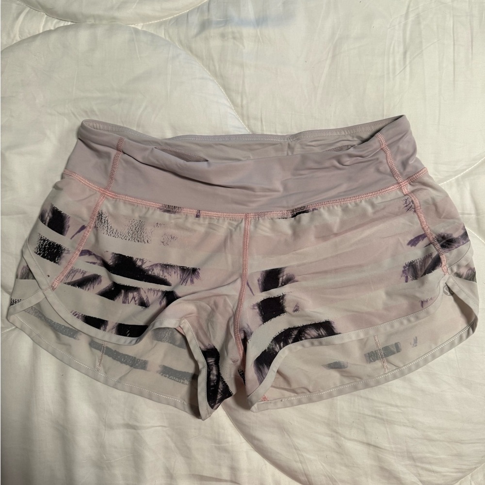 Pink Lululemon Shorts Size 6